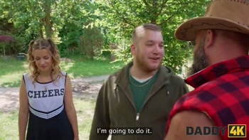 DADDY4K. Meeting with Daddy ended up as a hot outside sex