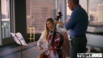 TUSHY Spoiled Teen (18+) is Punished And Gaped By Music Teacher