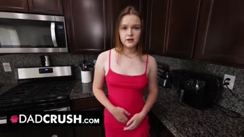 Dad Crush - Russian Stepdaughter Ava Marina Swallows Stepdaddy’s Load and Gets Fucked Like a Slut