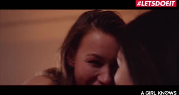 Taylor Sands & Little Candy's Passionate European Lesbian Affair