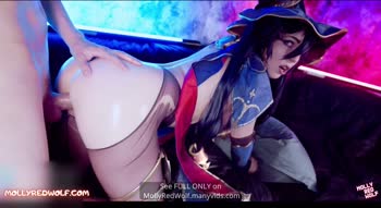 MollyRedWolf's Genshin Cosplay Creampie Payback