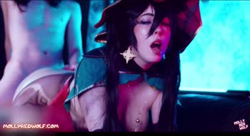 MollyRedWolf's Genshin Cosplay Creampie Payback