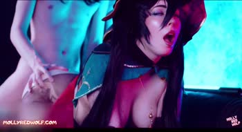 MollyRedWolf's Genshin Cosplay Creampie Payback