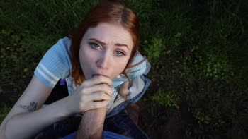 Scarlet Skies' Public Pleasures: Real Sex Vlog with Big Cock