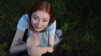 Scarlet Skies' Public Pleasures: Real Sex Vlog with Big Cock