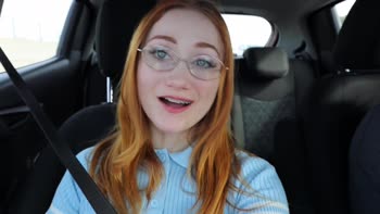 Scarlet Skies' Public Pleasures: Real Sex Vlog with Big Cock