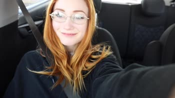 Scarlet Skies' Public Pleasures: Real Sex Vlog with Big Cock