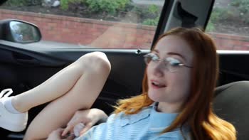 Scarlet Skies' Public Pleasures: Real Sex Vlog with Big Cock