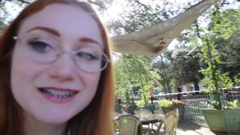 Scarlet Skies' Public Pleasures: Real Sex Vlog with Big Cock