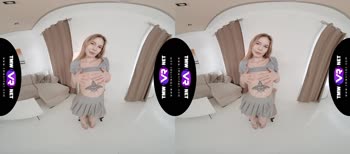 Mimi Cica's Sultry Solo: Masturbating to Bliss in 3D VR