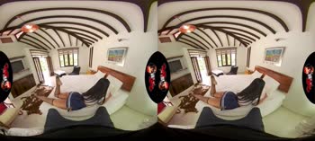 Colombian Beauty's Perfect Body in Virtual Reality