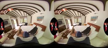 Colombian Beauty's Perfect Body in Virtual Reality