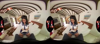 Colombian Beauty's Perfect Body in Virtual Reality