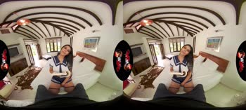 Colombian Beauty's Perfect Body in Virtual Reality