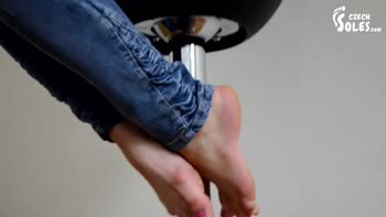 Cherry's Kinky Czech Feet Tease in High Definition