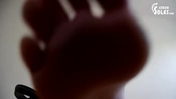 Cherry's Kinky Czech Feet Tease in High Definition