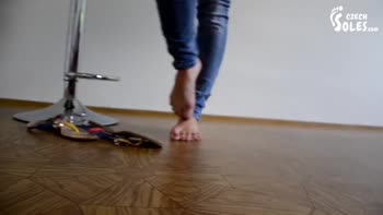 Cherry's Kinky Czech Feet Tease in High Definition
