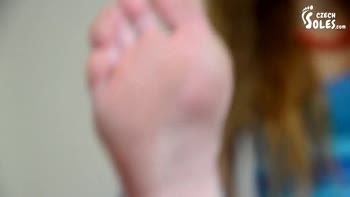 Cherry's Kinky Czech Feet Tease in High Definition