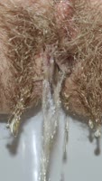 Angel Fowler's Golden Shower: Hairy MILF Farts & Pisses