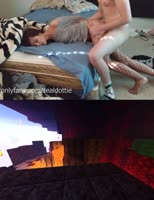 Teal Dottie's College Adventure: Fishnet Rides & Minecraft Love