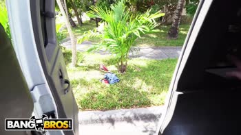 Keisha Grey's Public Cock Hunt Ends with Juan El Caballo Loco