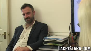 Doctor's Office Delight: Lacey Starr Serves Pascal White's Big Cock