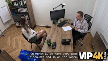 VIP4K. A Loan and Anal Sex in the Office