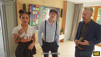 HUNT4K. Real Pussy Estate. Hot sex with Michy Perez