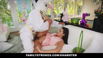 - Cute Teen (18+) Fucked By Easter Bunny Uncle