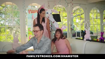 - Cute Teen (18+) Fucked By Easter Bunny Uncle
