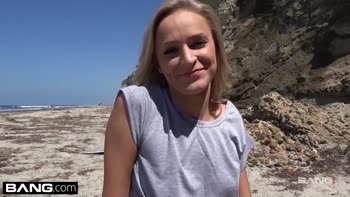 BANG Real Teens (18+) - Titties on a hike