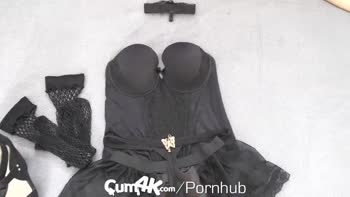 CUM4K Halloween Maids Filled Up With Creampie