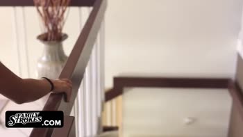 Michelle Martinez's Naughty Secret: Caught Masturbating By Her Stepbro