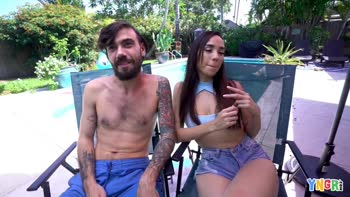 Columbian Cutie Gaby Ortega Craves Rough Sex with a Stranger
