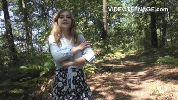 Hairy Teen (18+)'s First Audition: A Sensual Masturbation Treat
