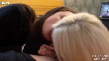 Nigonika's Blonde Blowjob Bliss with Eliz Benson