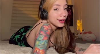 Petitesativa's Steamy Solo: Riding Her 20cm Dildo Delight