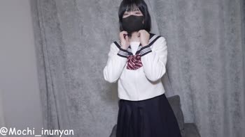 Mochi_inunyan - Mochi's Racy Rehearsal: Solo Fun in Black Stockings
