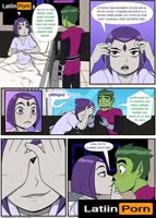 LatiinPorn's Trio Frenzy: Starfire, Raven & Robin