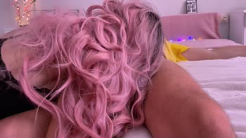 KiraSexys' Pink-Haired Bliss: Young Neior Gets a Blowjob & Cumshot