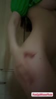 Yunna Teen (18+)'s Solo Seduction: Wet Pussy Play Before A Walk