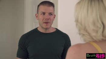 Hyley Winters Teases Stepbro With Seductive Blowjob