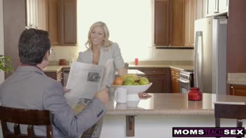 Alexis Fawx's Stepson Temptation: Creampie After Blazing Blowjob