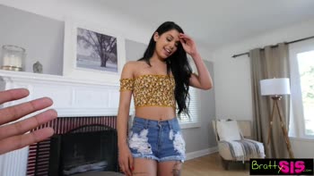 Tony Profane's POV Creampie with Petite Latina Step-Sister Gina Valentina