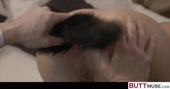Kinky Celebrity Anal Delights: Little Caprice's Tight Ass