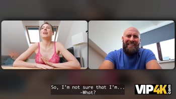 VIP4K. Video call turns into Cheating right in front of