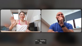 VIP4K. Video call turns into Cheating right in front of