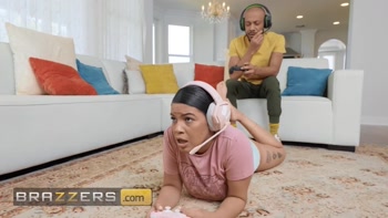 BRAZZERS - Busty MILF Rachael Cavalli Loves Riding Her Stepdaughter Maya Farrell's Boyfriend's Dick