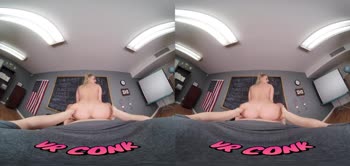 Emma Hix in Uniform Parody: Virtual Reality Blowjobs and Hardcore