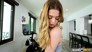 Molly Little's Stepdad Fantasy: Petite Blonde Seduced by Big Cock